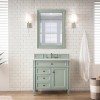 Brittany 30" Single Cabinet, Sage Green (Vanity Only Pricing) 